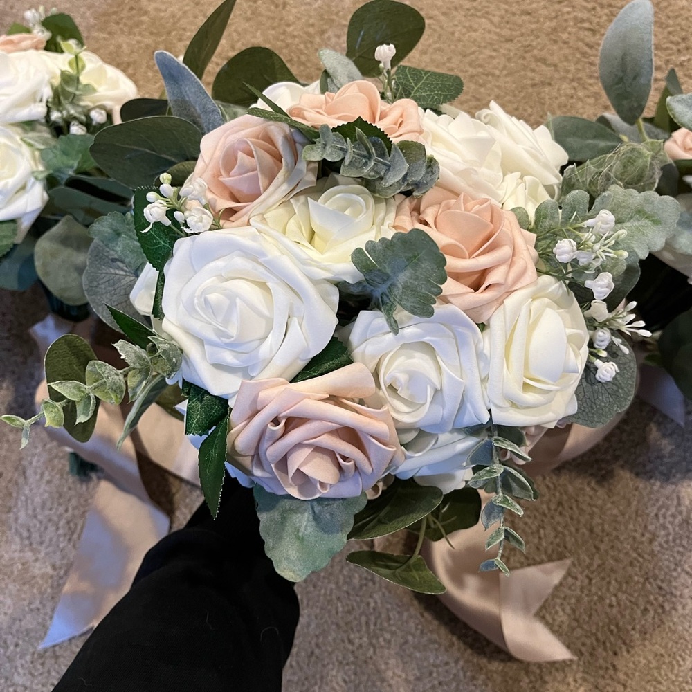 Three Bridesmaid Bouquets - Picture 4 of 7